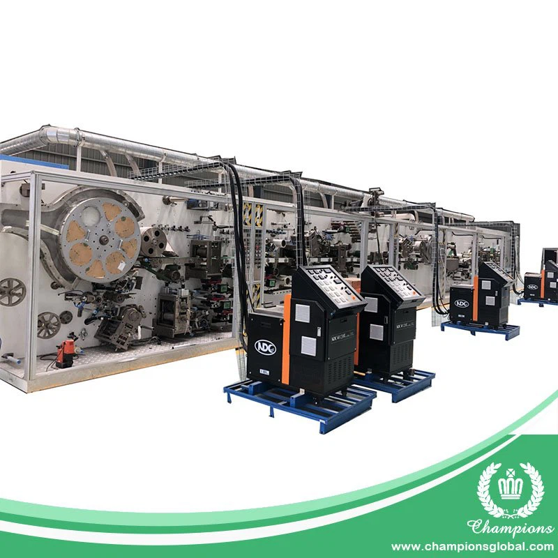 Hochgeschwindigkeits-Damenserviettenmaschine